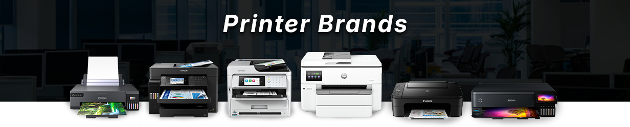 Printer Brands Banner